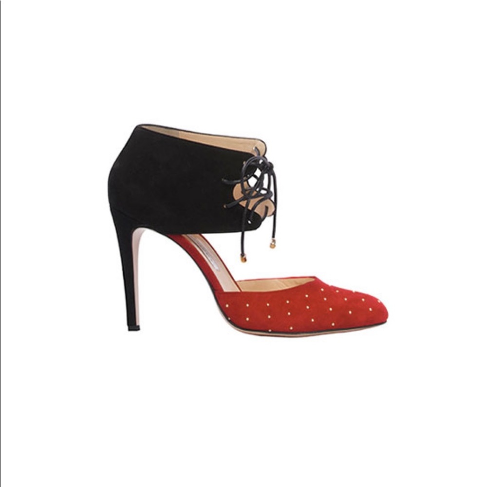 Bionda Castana Red & Black Heels